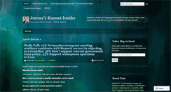 Desktop Screenshot of knessetjeremy.com